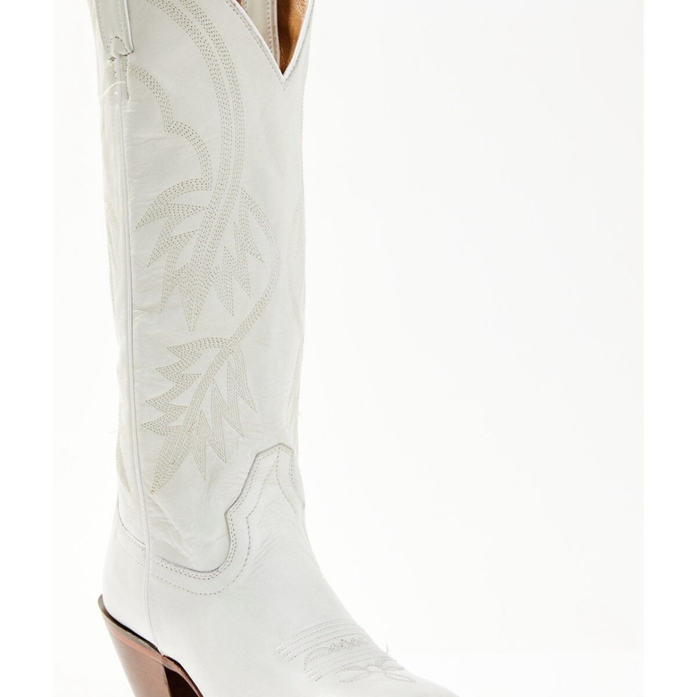 White cowboy boots